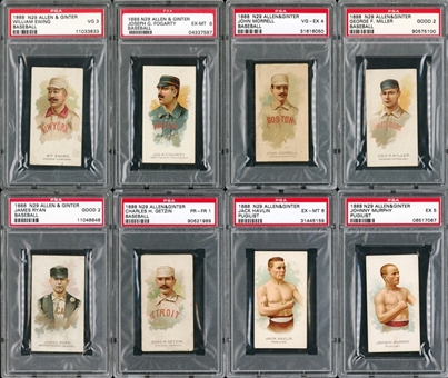 1888 N29 Allen & Ginter "Worlds Champions" 2nd Series Complete Set (50) - #5 on the PSA Set Registry! 